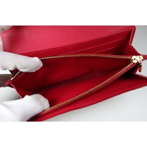 Louis Vuitton X Takashi Murakami White Monogram Multicolore Sarah Wallet - Picture 10 of 12